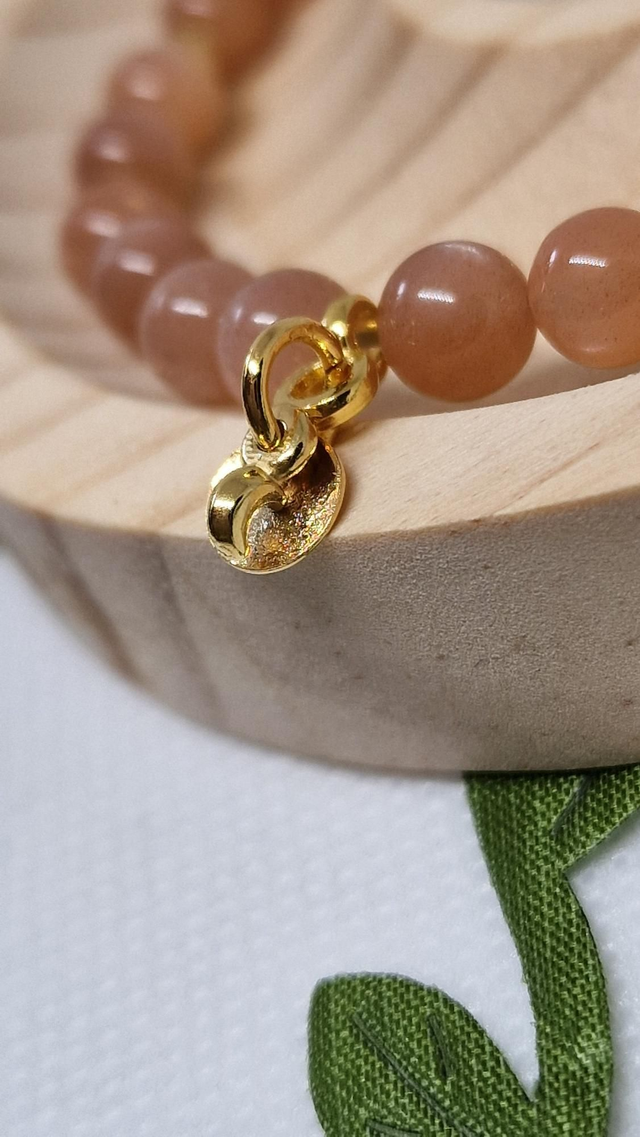 Bracelet Pierre de lune en 0,6 cm