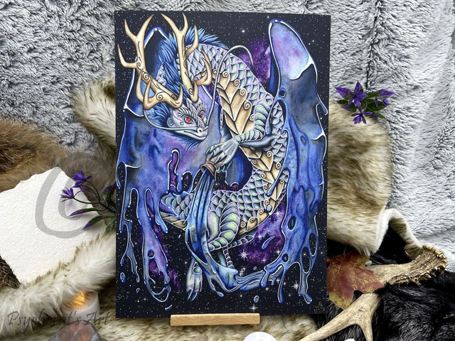 Aquarius Verseau 21X30cm