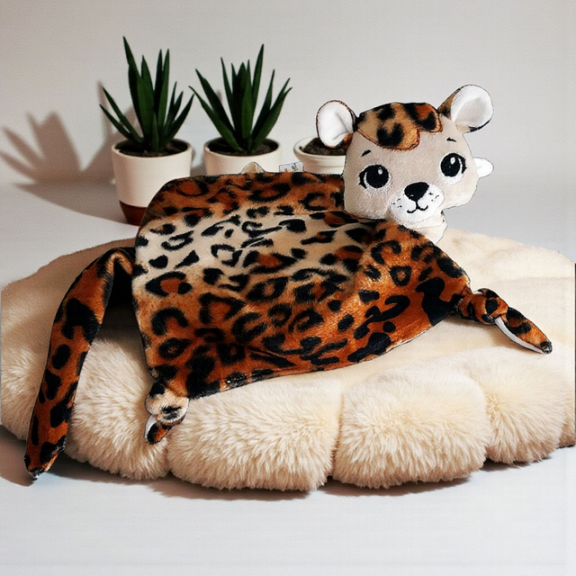 Doudou léopard 