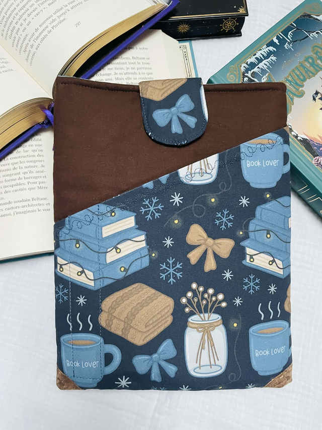 Pochette à livre à poche hiver 