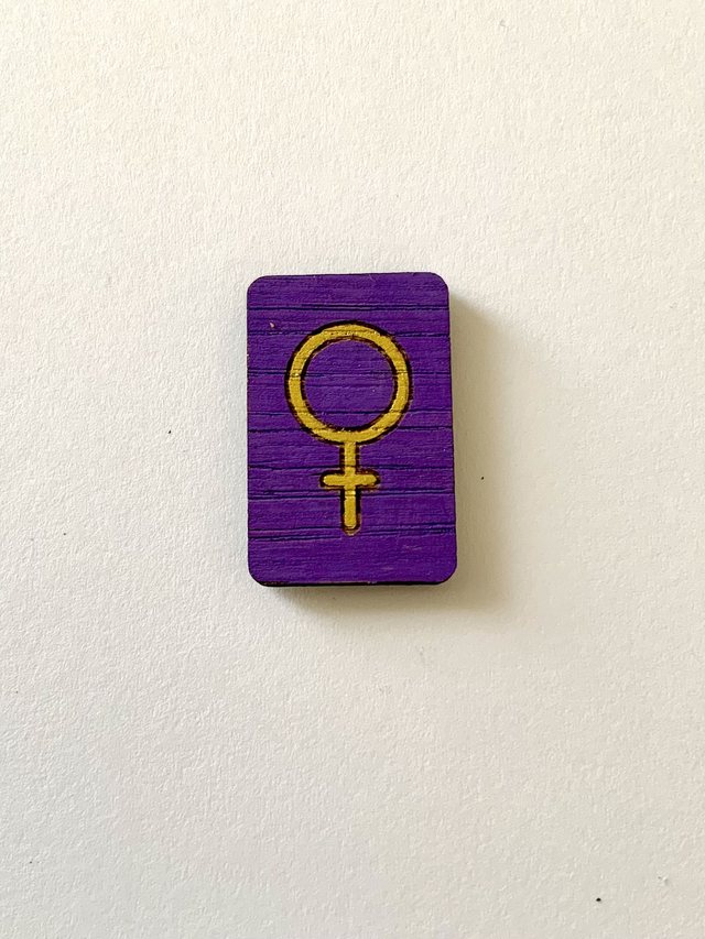 Magnet « vote féministe »