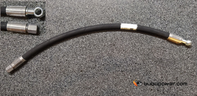 (M12OA)  Öl- Zuleitung für Novitec S1-Turbolader