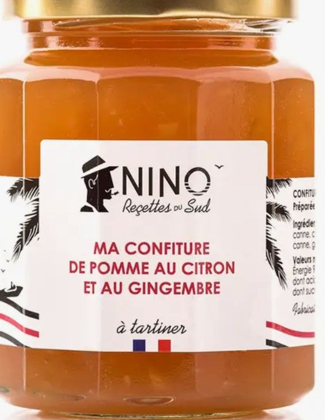MA CONFITURE DE POMME AU CITRON ET AU GINGEMBRE