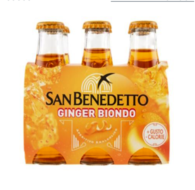 San Benedetto - Ginger Biondo 100ml x 6