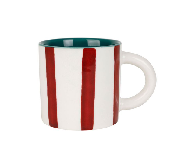 Tasse café ALARIA bordeaux+émeraude