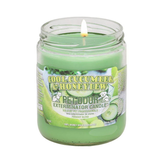 Pet Candle Jar - Cool Cucumber & Honeydew (13oz)
