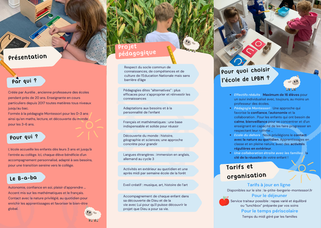 École Petite section à CM2 une année scolaire