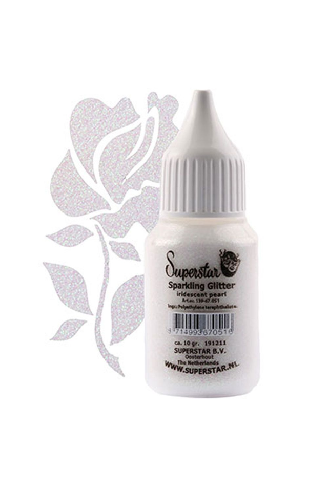 Superstar Sparkling glitter "Iridescent pearl" 10 gram