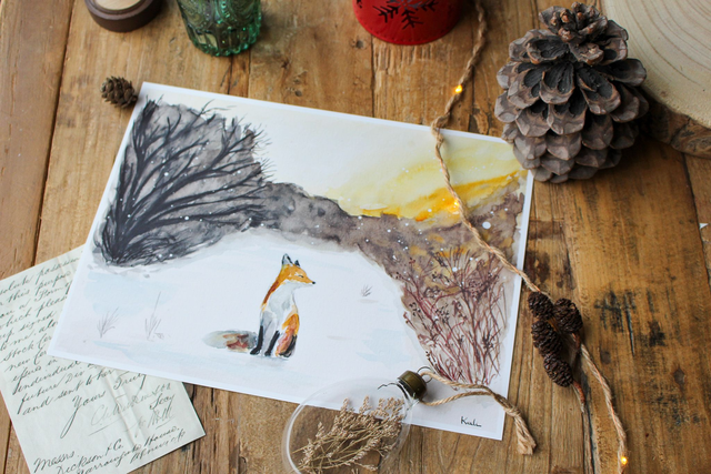 L&#039;instant du renard - affiche