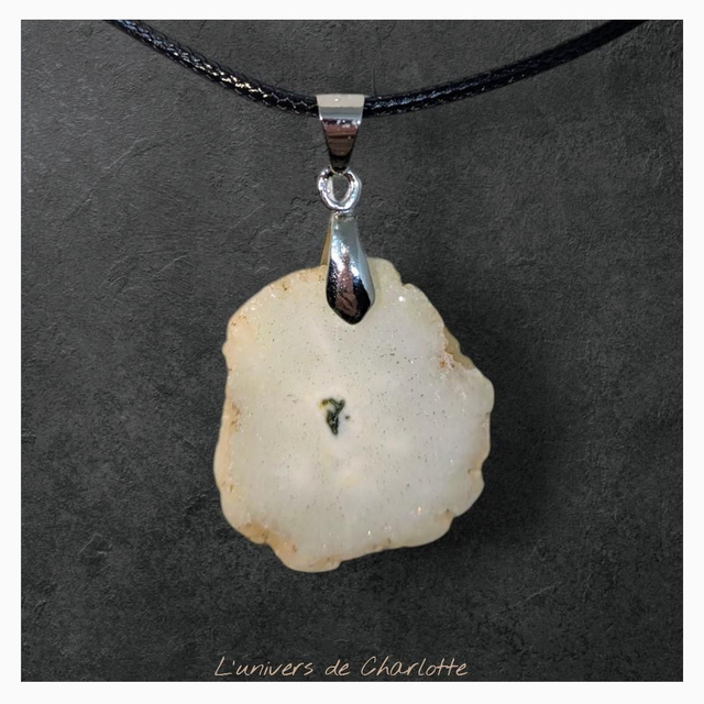 Pendentif &quot;Quartz solaire&quot; PN-133