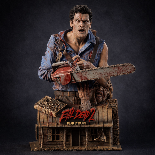 BUSTE EVIL DEAD 2 ASH série horror movie