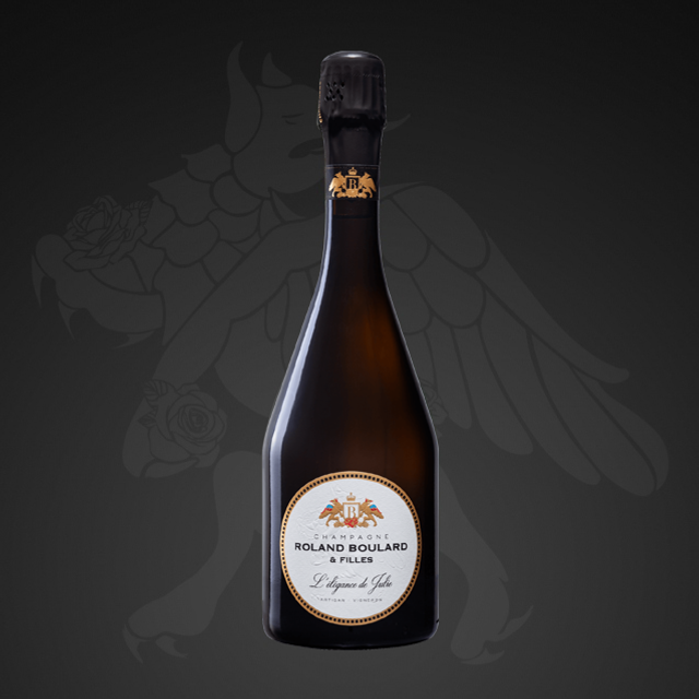 Champagne l'élégance de Julie Blanc de Blanc Roland Boulard 75cl 