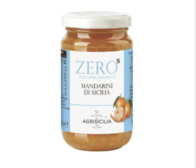 Agrisicilia - ZERO - Mandarin lekvár 240g