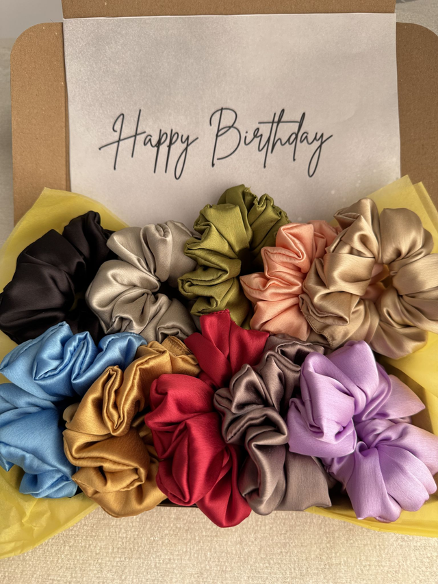 Handmade Satin Scrunchies – Perfect for Gifting &amp; Personal Use