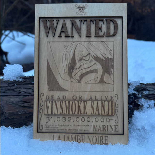 One Piece - Sanji Vinsmoke Wanted