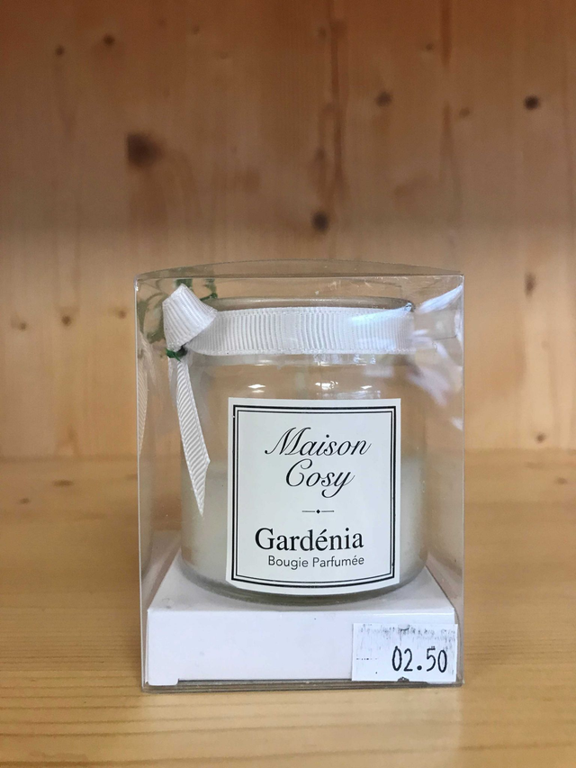 Bougie senteur gardénia 