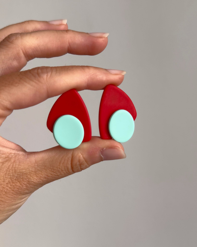 Txiki rojo y verde mint