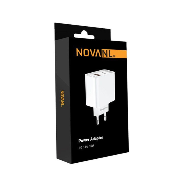 NOVANL ProCharge Elite 35W Dual Port(USB-A &amp; USB-C) Wall Charger