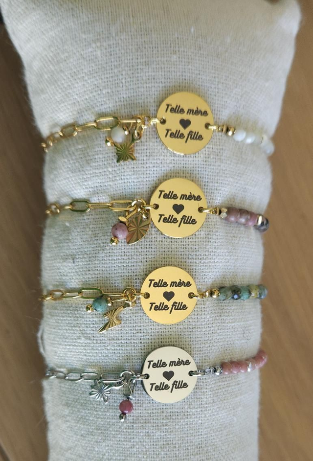 Bracelet &quot;telle mère Telle fille &quot;