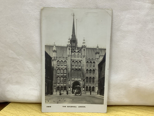 The Guildhall, London Vintage Postcard Published by William Whiteley Ltd, London Our Ref No. A89 £2.25