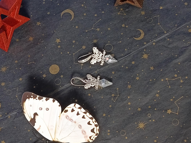 AstreLune - Boucles "Les Ailes d'Astrelune"