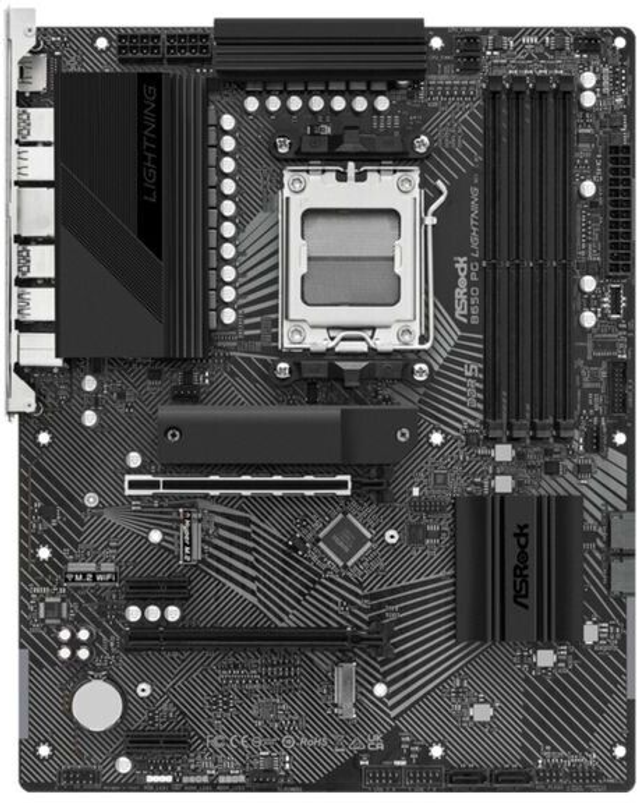 02.2.0047 – Scheda Madre ASRock B650 PG Lightning AM5 – ATX gaming per Ryzen 7000