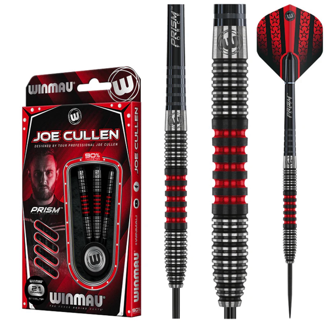 Joe Cullen 90% Tungsten Steel Tip Darts 23g by Winmau