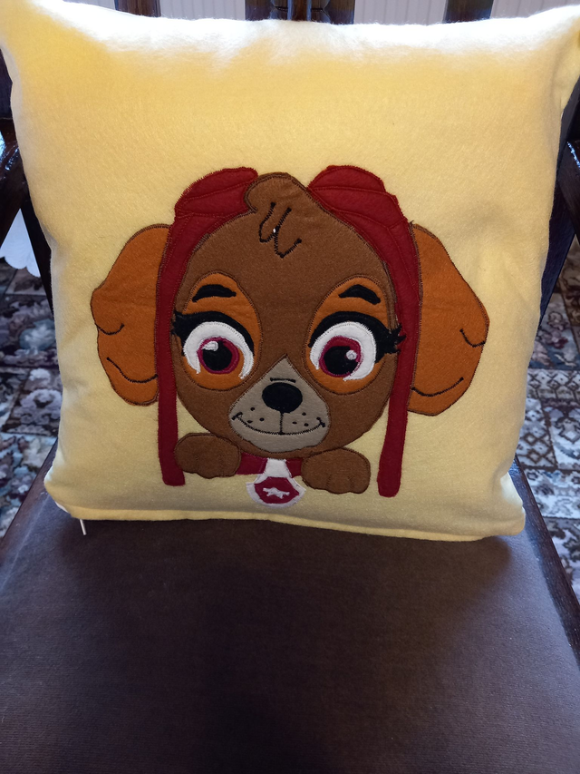 Pilot Puppy Cushion Cover