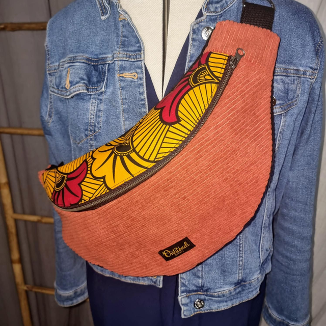 Sac banane corail