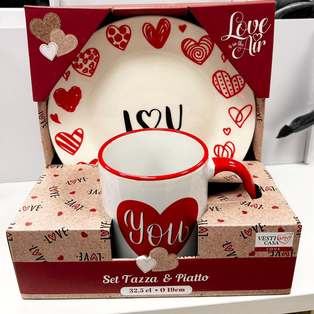 Set tazza più piatto 