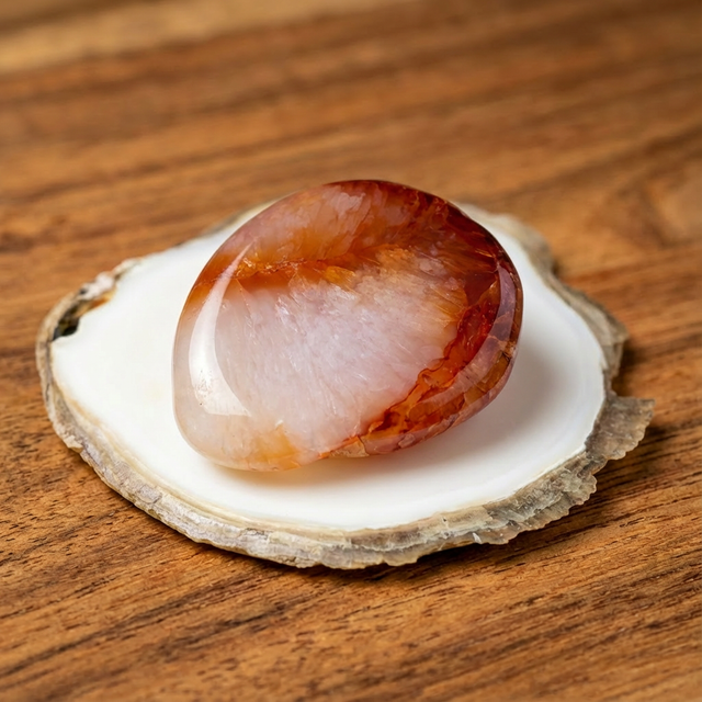 Galet Cornaline naturelle AA – Madagascar (30 à 50 mm)