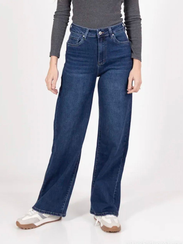 Goodies wide leg jeans (dark)
