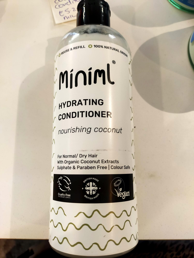 Miniml Hydrating Coconut Hair Conditioner - 500ml , mil34