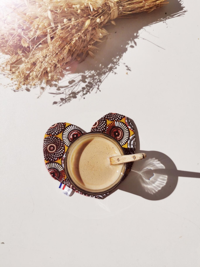 Sous tasse wax