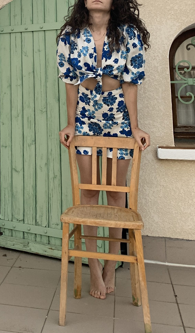 Jupe Valentina fleurs 