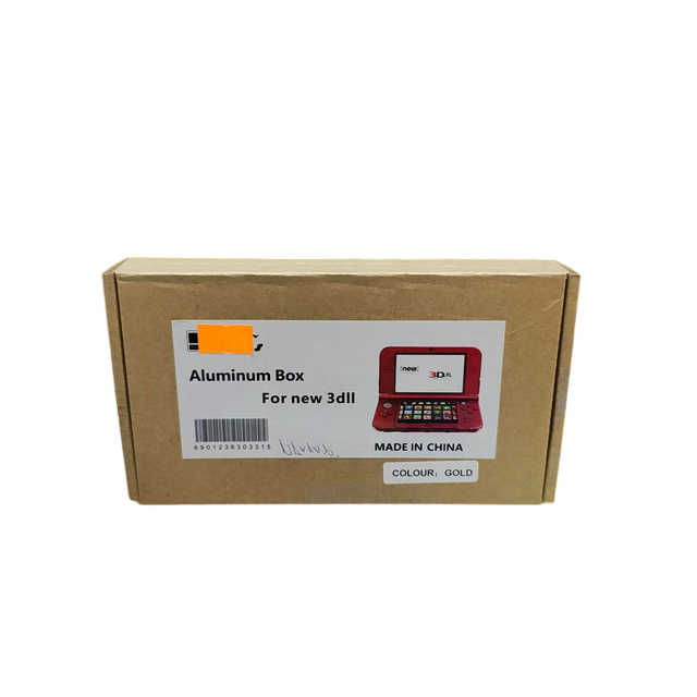 Carcasa Nintendo New 3DS XL / Aluminio Naranjo