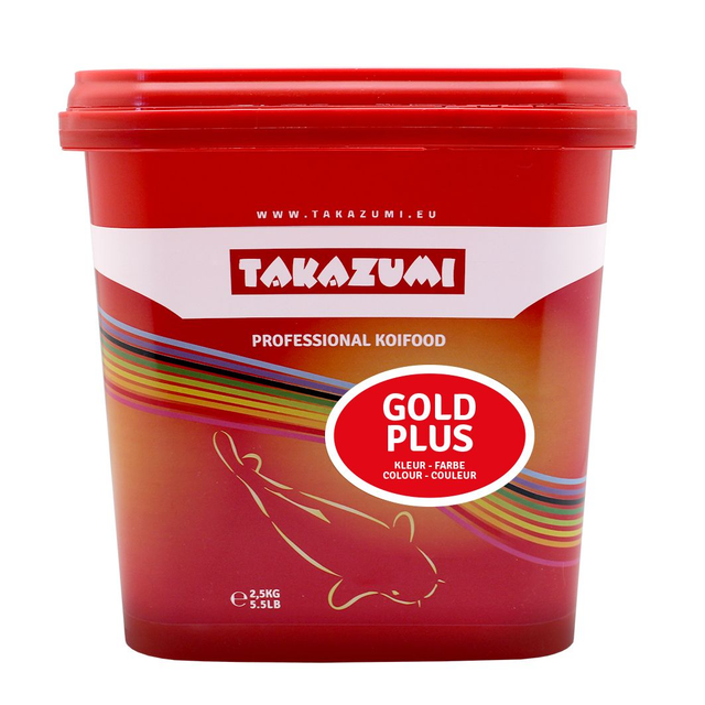 Takazumi Koi Food - GOLD PLUS - 1kg, 2.5kg, 4.5kg and 10kg