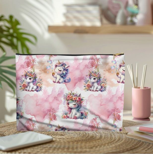 Pochette/trousse Licorne 
