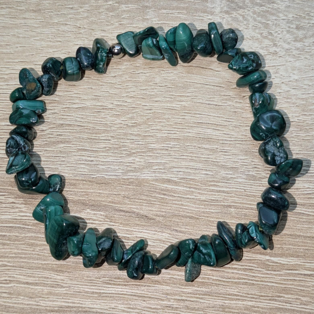 Bracelet "Malachite" baroque BR-223