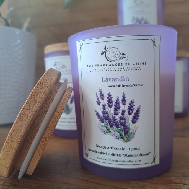 Bougie au Lavandin