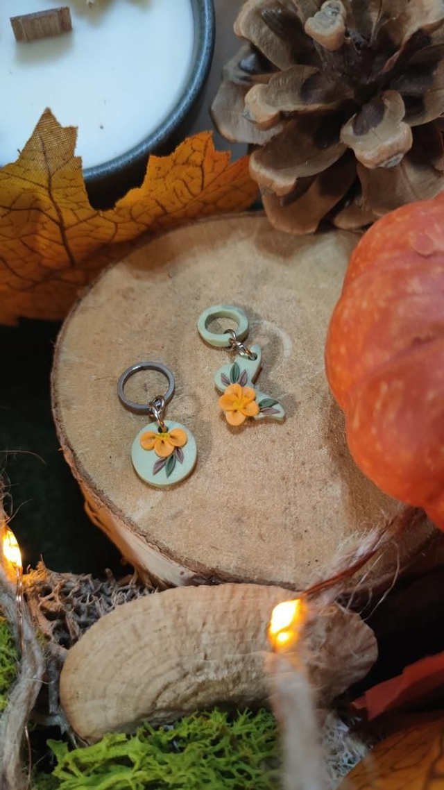 Marqueur Papillon automnale lot de 2