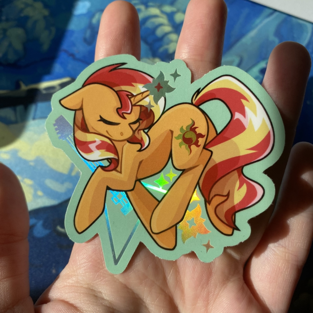 Sunset Shimmer | MLP HOLO Sticker