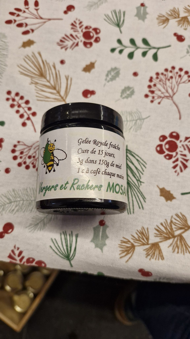 Gelée Royale fraîche au miel d'Acacia