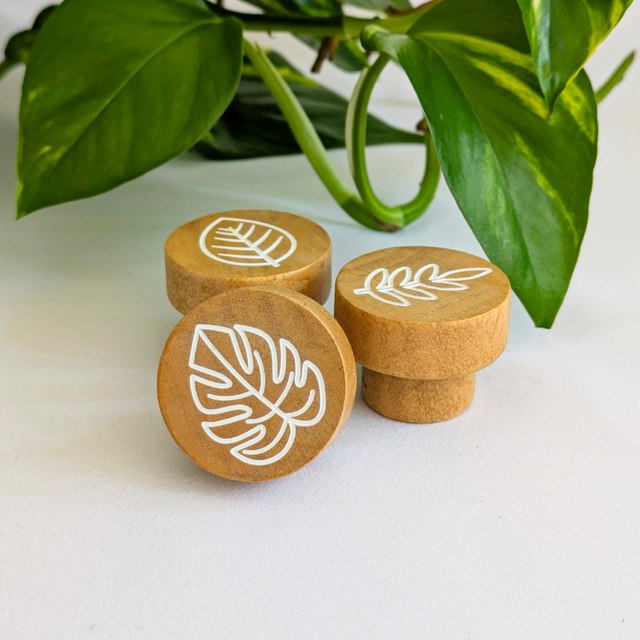 Leaf Drawer Pulls