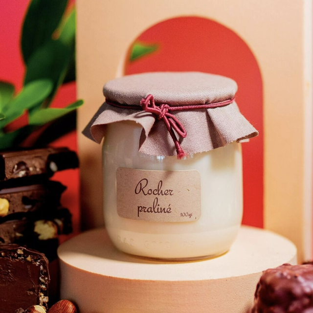 Yaourt rocher praliné 