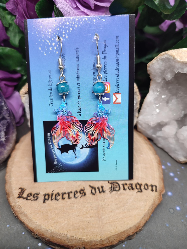 Boucles d'oreilles Koiralis