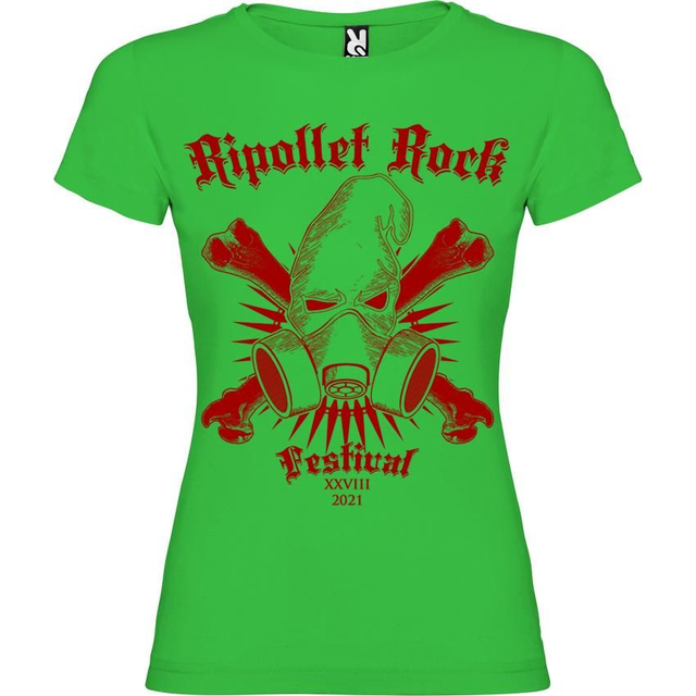 Camiseta Mujer Ripollet Rock 2021