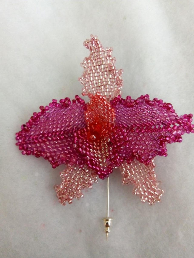 BROCHE Orchidée