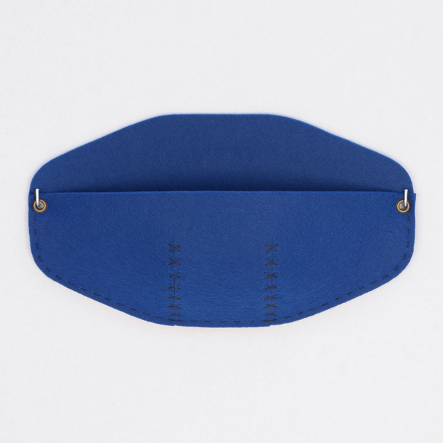 Vide-poche mural bleu intense Hyphen