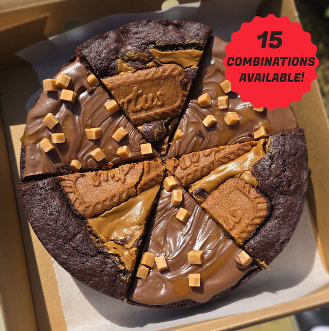 Half and Half Brownie (whole 7")